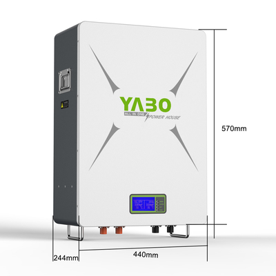 12 Kwh بطارية ليثيوم أيون جدار الطاقة 48V 230Ah نظام تخزين الألواح الشمسية