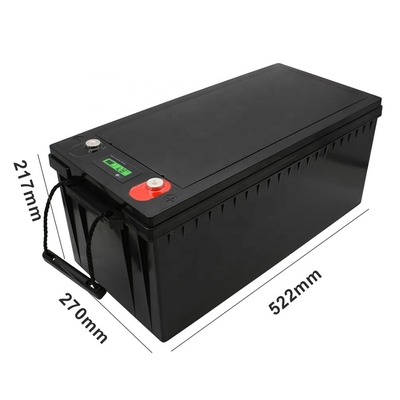 24V 36V 48V 12V Lifepo4 بطارية 12v 200ah يخت تخزين الطاقة الشمسية UPS