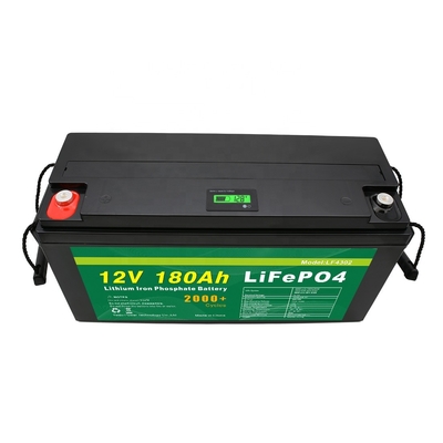 100ah 180Ah 200ah 12v Lifepo4 بطارية حزمة يو بي إس للطاقة الشمسية