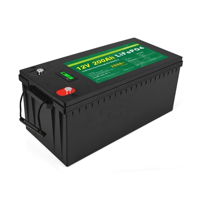 lifepo4 12v 200ah بطارية ليثيوم فوسفات الحديد حزمة للطاقة الشمسية UPS