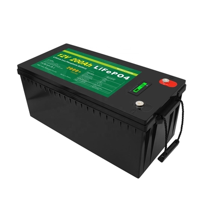lifepo4 12v 200ah بطارية ليثيوم فوسفات الحديد حزمة للطاقة الشمسية UPS