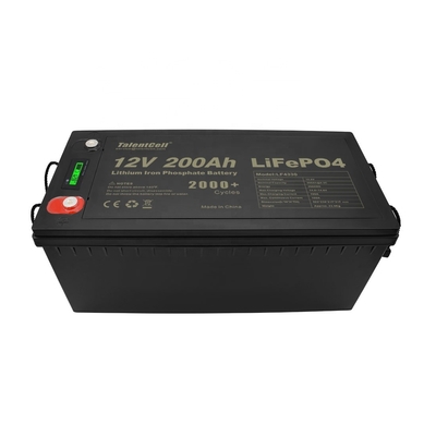 lifepo4 12v 200ah بطارية ليثيوم فوسفات الحديد حزمة للطاقة الشمسية UPS