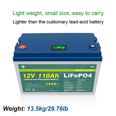 12v 110Ah Lifepo4 Golf Cart بطارية دورة عميقة