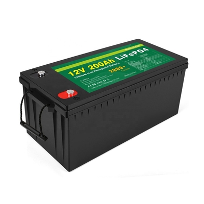 RV BMS 100ah 12V بطارية ليثيوم Lifepo4 دورة عميقة 2000 مرة