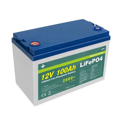24V 36V 48V 200Ah 300Ah 400Ah ليثيوم 12 فولت 100ah دورة عميقة Lifepo4 البطارية الشمسية البحرية Rv