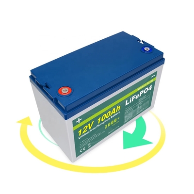24V 36V 48V 200Ah 300Ah 400Ah ليثيوم 12 فولت 100ah دورة عميقة Lifepo4 البطارية الشمسية البحرية Rv
