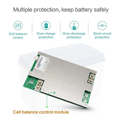 12v 200ah بطارية ليثيوم الحديد Lifepo4 دورة عميقة للنظام الشمسي