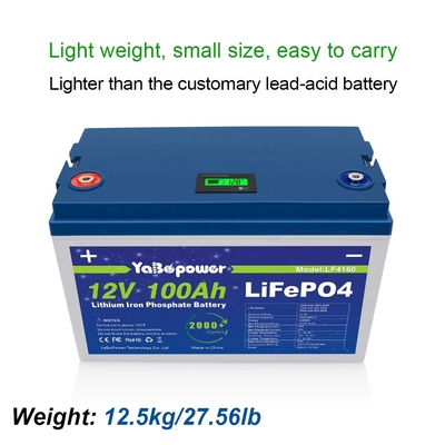 32700 32650 Lifepo4 بطارية خلية LCD 12V 400Ah 300Ah 200Ah 100Ah