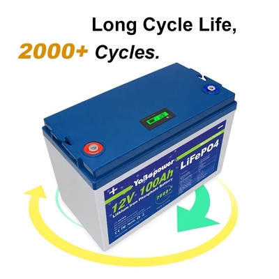 32700 32650 Lifepo4 بطارية خلية LCD 12V 400Ah 300Ah 200Ah 100Ah