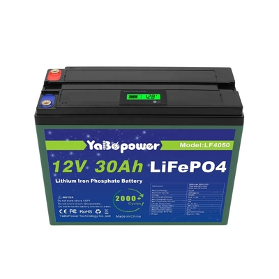 24V 24v 30ah Lifepo4 بطارية قابلة لإعادة الشحن دورة عميقة 15A 32700 خلية البطارية