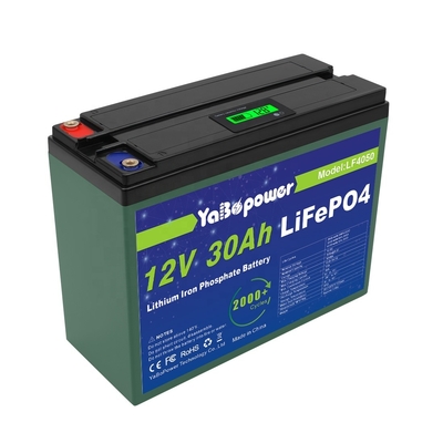 24V 24v 30ah Lifepo4 بطارية قابلة لإعادة الشحن دورة عميقة 15A 32700 خلية البطارية