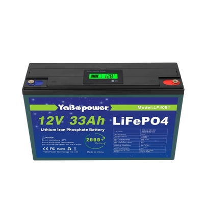 33Ah 12V Lifepo4 بطارية ليثيوم فوسفات الحديد بطارية 32700