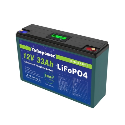 33Ah 12V Lifepo4 بطارية ليثيوم فوسفات الحديد بطارية 32700