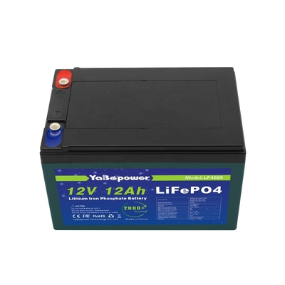 بطارية يابو 12 فولت Lifepo4 بطارية 12 فولت 12 أمبير