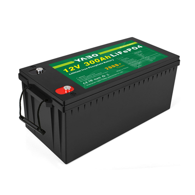 عمر أطول 12v 300Ah تفريغ بطارية Lifepo4 الحالية مع قدرة بارزة