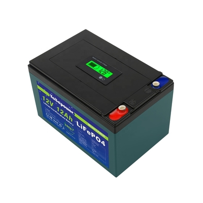 حار بيع مصنع مخصص 12v 12Ah تفريغ بطارية 6A Lifepo4 الحالية مع قدرة بارزة