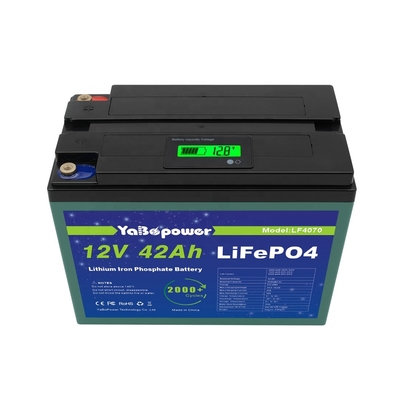 قابلة للشحن ليثيوم فوسفات الحديد Lifepo4 12v 45Ah للسيارة الكهربائية