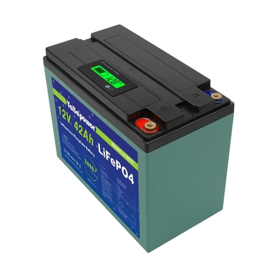 قابلة للشحن ليثيوم فوسفات الحديد Lifepo4 12v 45Ah للسيارة الكهربائية