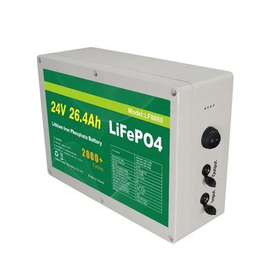 26.4Ah 24V Lifepo4 بطارية بحرية أطول خدمة الحياة