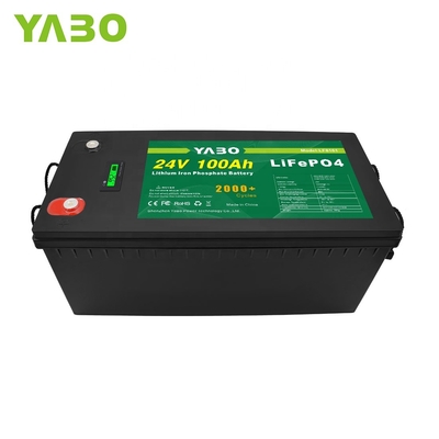 24v 100ah بطارية ليثيوم Lifepo4 سلامة بطارية 120Ah 150Ah 180Ah