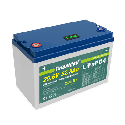 24v 60ah 70ah 80ah 24v 50ah Lifepo4 حزمة بطارية دورة عميقة