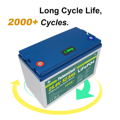 24v 60ah 70ah 80ah 24v 50ah Lifepo4 حزمة بطارية دورة عميقة