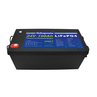 تخزين الطاقة الشمسية RV Lifepo4 بطارية 100ah 150ah 24v للقارب على الطرق الوعرة