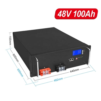 150Ah 100Ah 48v 200ah Lifepo4 حزمة بطارية أنظمة الطاقة الشمسية دورة عميقة قابلة لإعادة الشحن
