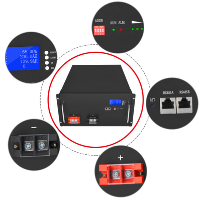 48v Lifepo4 بطارية ليثيوم Lifepo4 48v 100ah 50AH 150AH 200AH لعربة الجولف