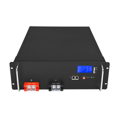 حزمة بطارية 51.2V 48v 100ah Lifepo4 للعاكس