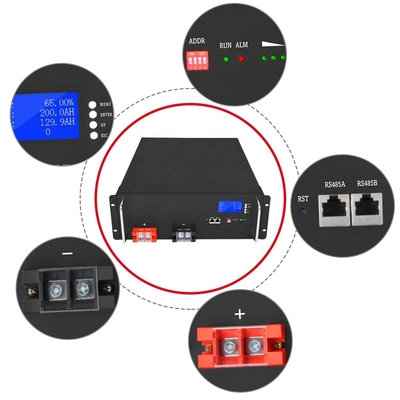 DIY جدار الطاقة Lifepo4 Home Battery BMS 48V 100Ah 200Ah 400Ah