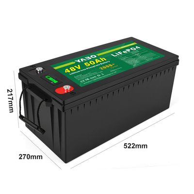 20ah 48v Lifepo4 بطارية حزمة 48v 50ah بطارية ليثيوم أيون للماء 2560Wh