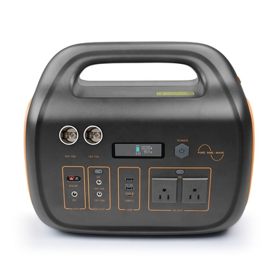 بنك الطاقة أيونات الليثيوم للطاقة الشمسية 720.72Wh AC 220V 110V 600W محطة الطاقة الشمسية المحمولة