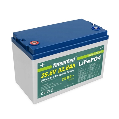 بطارية ليثيوم أيون الفوسفات الحديدية Lifepo4 لـ Ev 24v 50ah