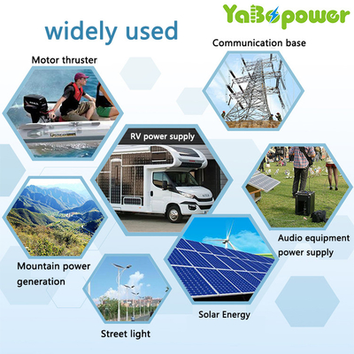 برنامج BMS Lifepo4 Battery 24v 50ah 25.6V 52.8Ah أكثر من 2000 دورة