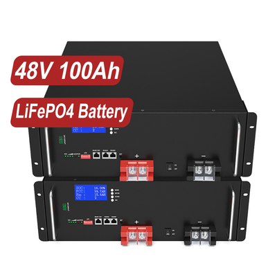 YABO Lithium Ion Rack Mount 10kwh 20kwh 48V 400Ah 200Ah 150Ah Lithium Ion LiFePO4 بطارية لبطارية تخزين الطاقة الشمسية