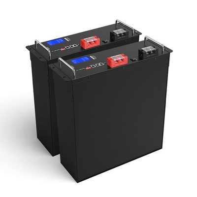 بطارية ليثيوم أيون مخصصة 50Ah 150Ah 200Ah 48V 100Ah LiFePO4 للنظام الشمسي