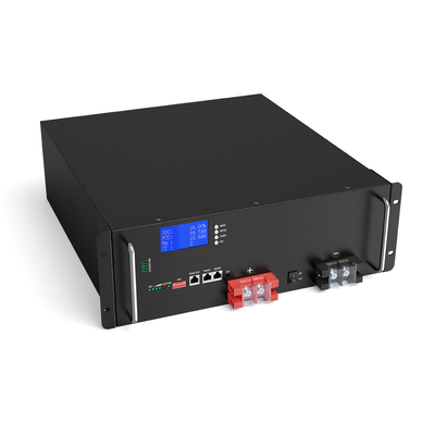بطارية ليثيوم أيون مخصصة 50Ah 150Ah 200Ah 48V 100Ah LiFePO4 للنظام الشمسي