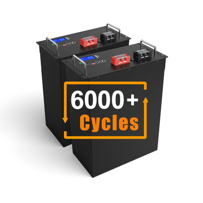 بطارية ليثيوم LiFePO4 ذات الدورة العميقة 50Ah 100Ah 150Ah 48V 200Ah للنظام الشمسي