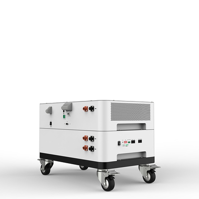 بطارية تخزين الطاقة المنزلية Lifepo4 51.2V 100Ah غلاف معدني قابل للتكديس