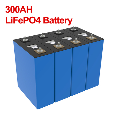 3.2V 300Ah خلية بطارية Lifepo4 4000 دورة الحياة الصف A المستوى القياسي