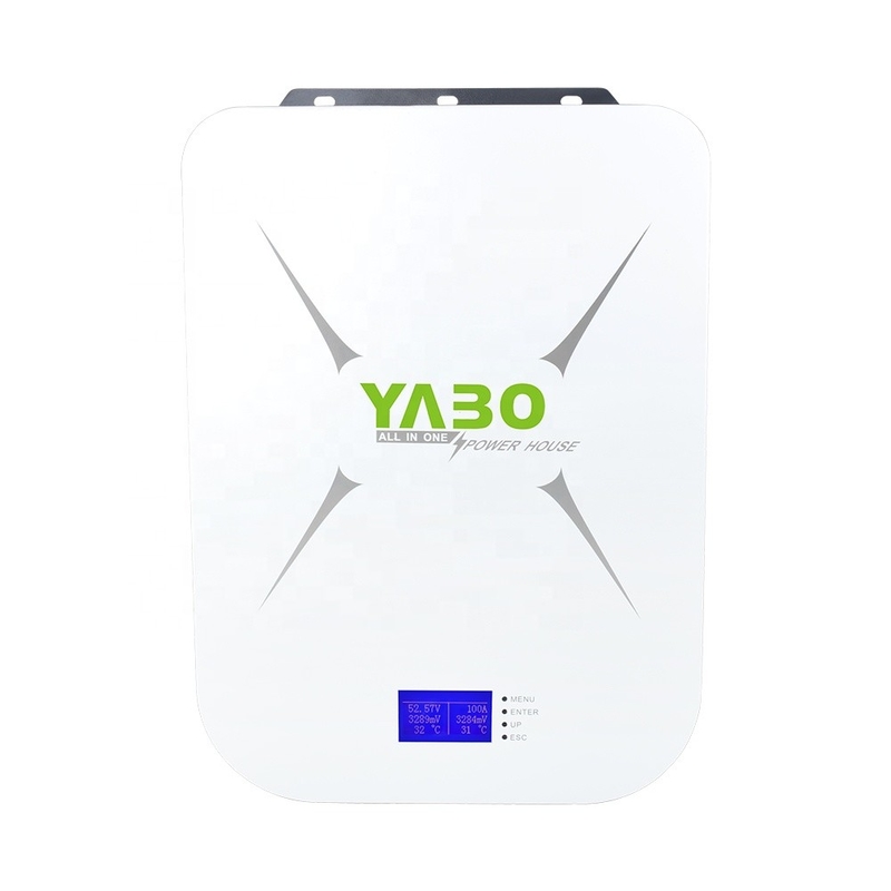 الصفحة الرئيسية Lifepo4 بطارية جدار الطاقة 5kw-48v Li Ion 100ah تخزين الطاقة الشمسية شبكة هجينة