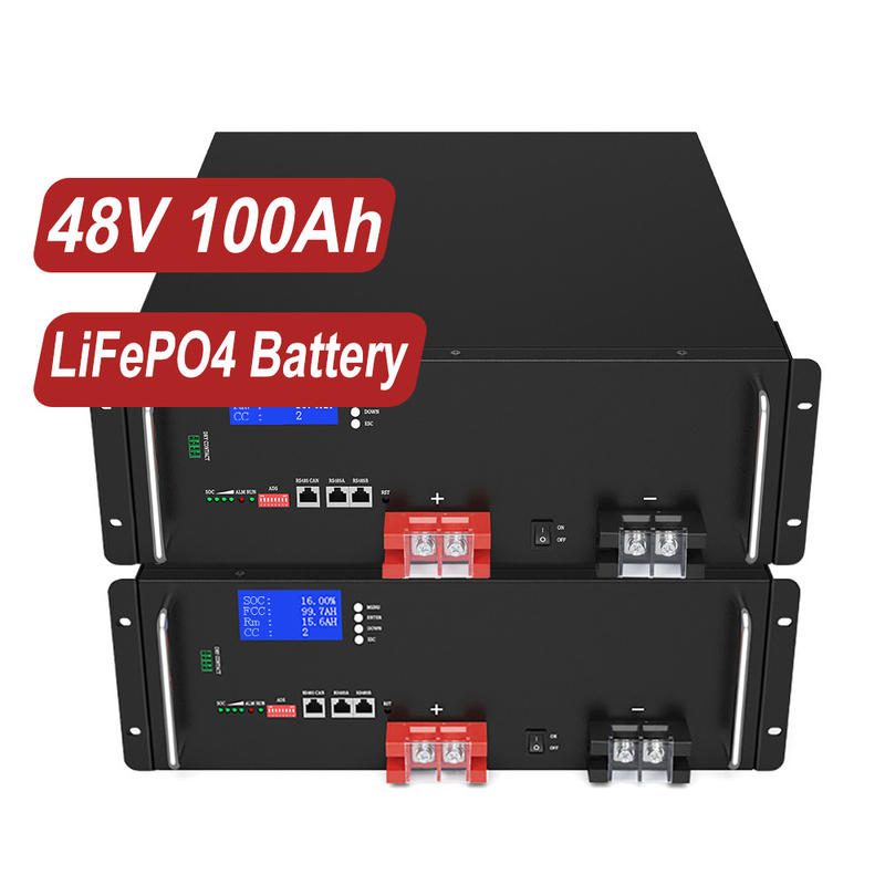 YABO Lithium Ion Rack Mount 10kwh 20kwh 48V 400Ah 200Ah 150Ah Lithium Ion LiFePO4 بطارية لبطارية تخزين الطاقة الشمسية