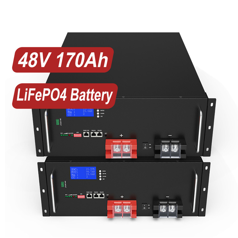 مخصصة عالية الجودة دورة عميقة 3.2V 16S1P 170Ah بطارية حزمة تخزين الطاقة بطارية ليثيوم LiFePO4 48V