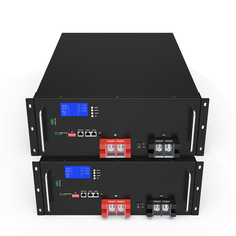 Home System Battery Pack Solar Lithium 51.2V LiFePO4 170Ah LiFePO4 بطاريات ليثيوم لأنظمة الطاقة الشمسية 48V